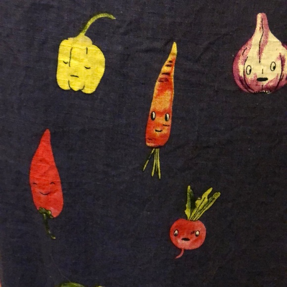 Pepaloves Eat Your Veggies Shift Dress Small - Picture 4 of 5